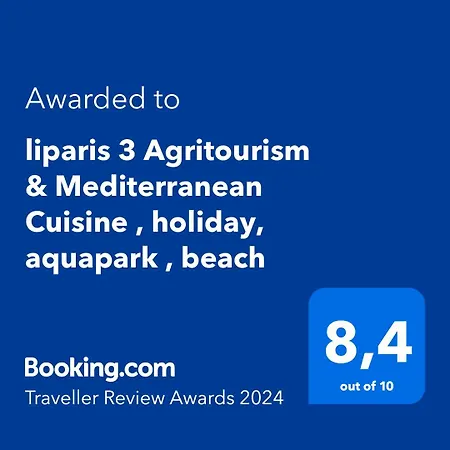 Liparis 3 Agritourism & Mediterranean Cuisine , Holiday, Aquapark , Beach بيت للعطل *